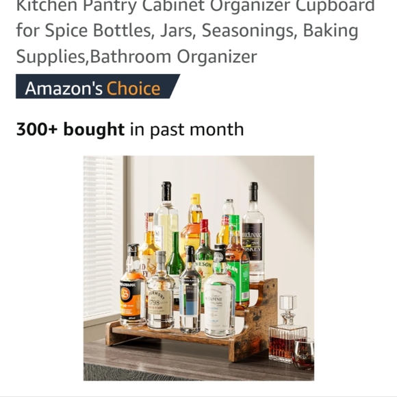 New in box, organizing shelf, spice shelf, countertop shelf - Picture 2 of 5